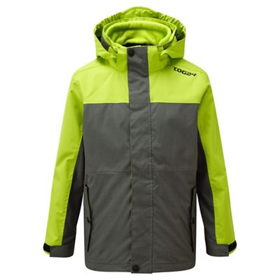 Grey/lime zone milatex 3in1 jacket